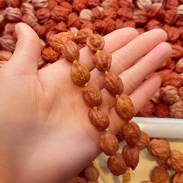 文玩核桃手串溜*小核桃手串