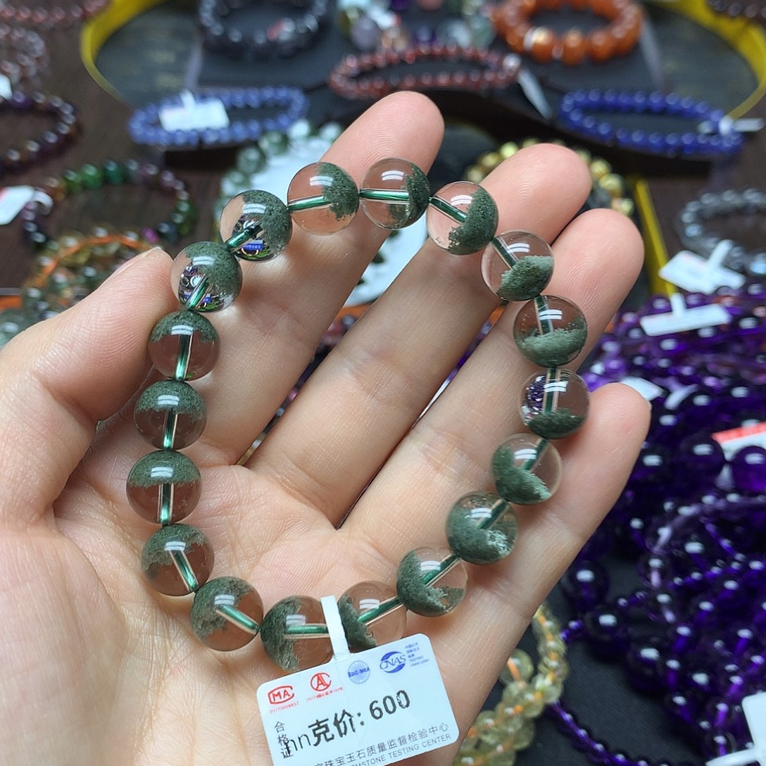 水晶手链未镶嵌手链