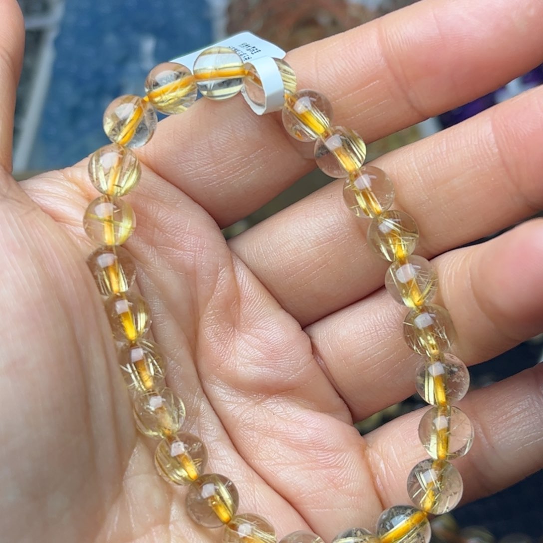 水晶手链未镶嵌天然