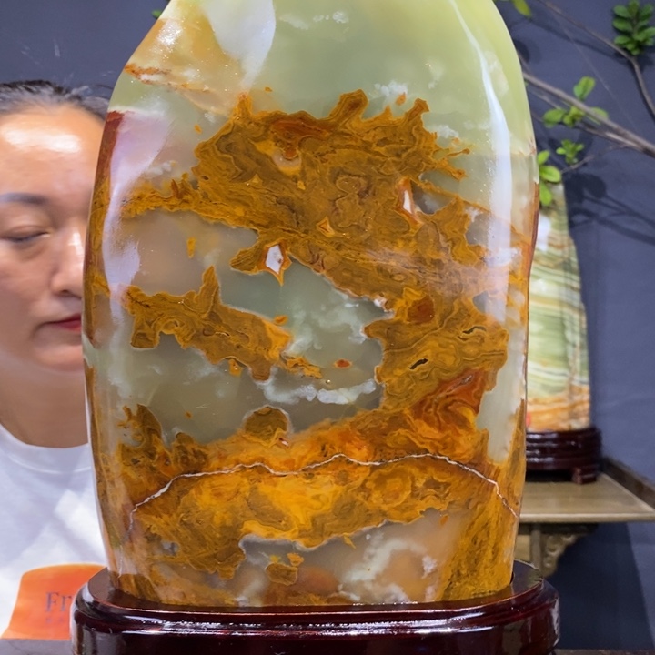 石材精品古青石摆件