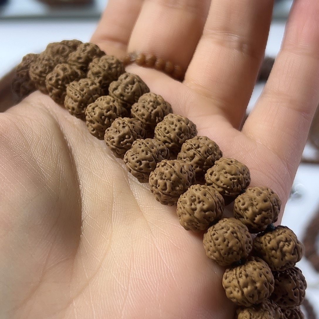 二***胖吊坠金刚菩提梅花双圈