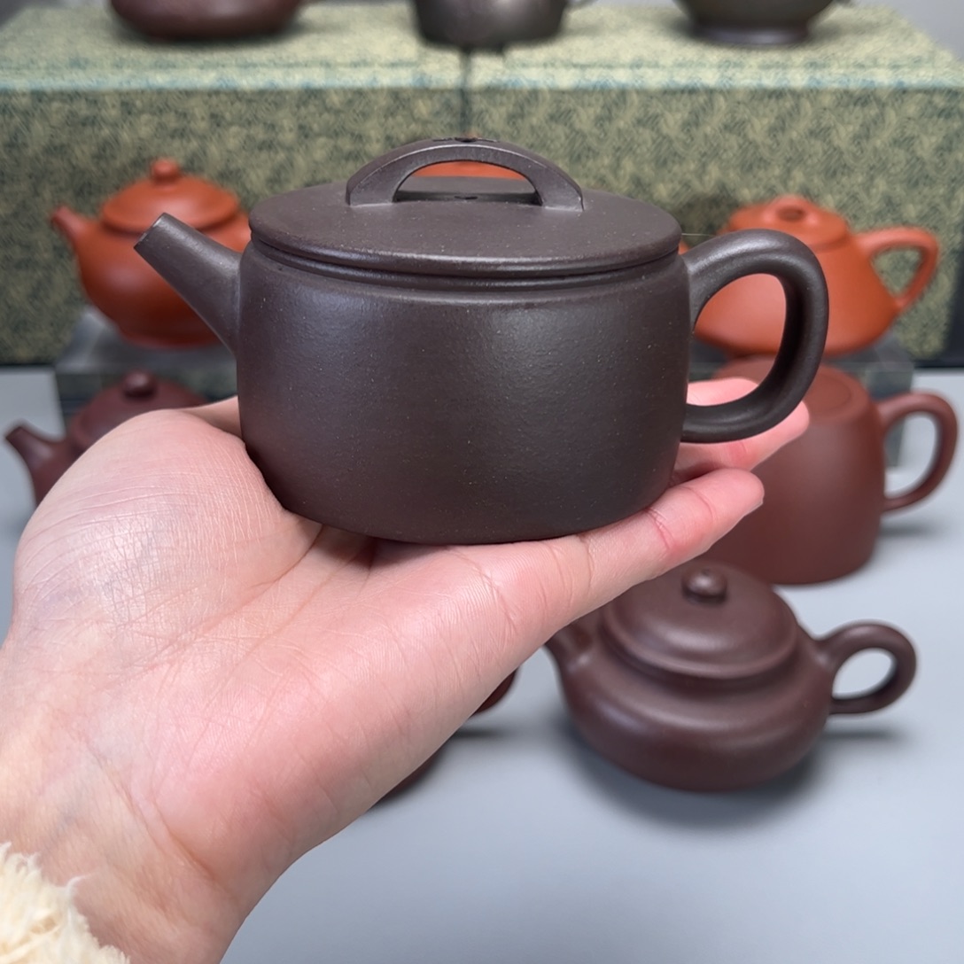 紫砂茶壶天青泥汉瓦200c c