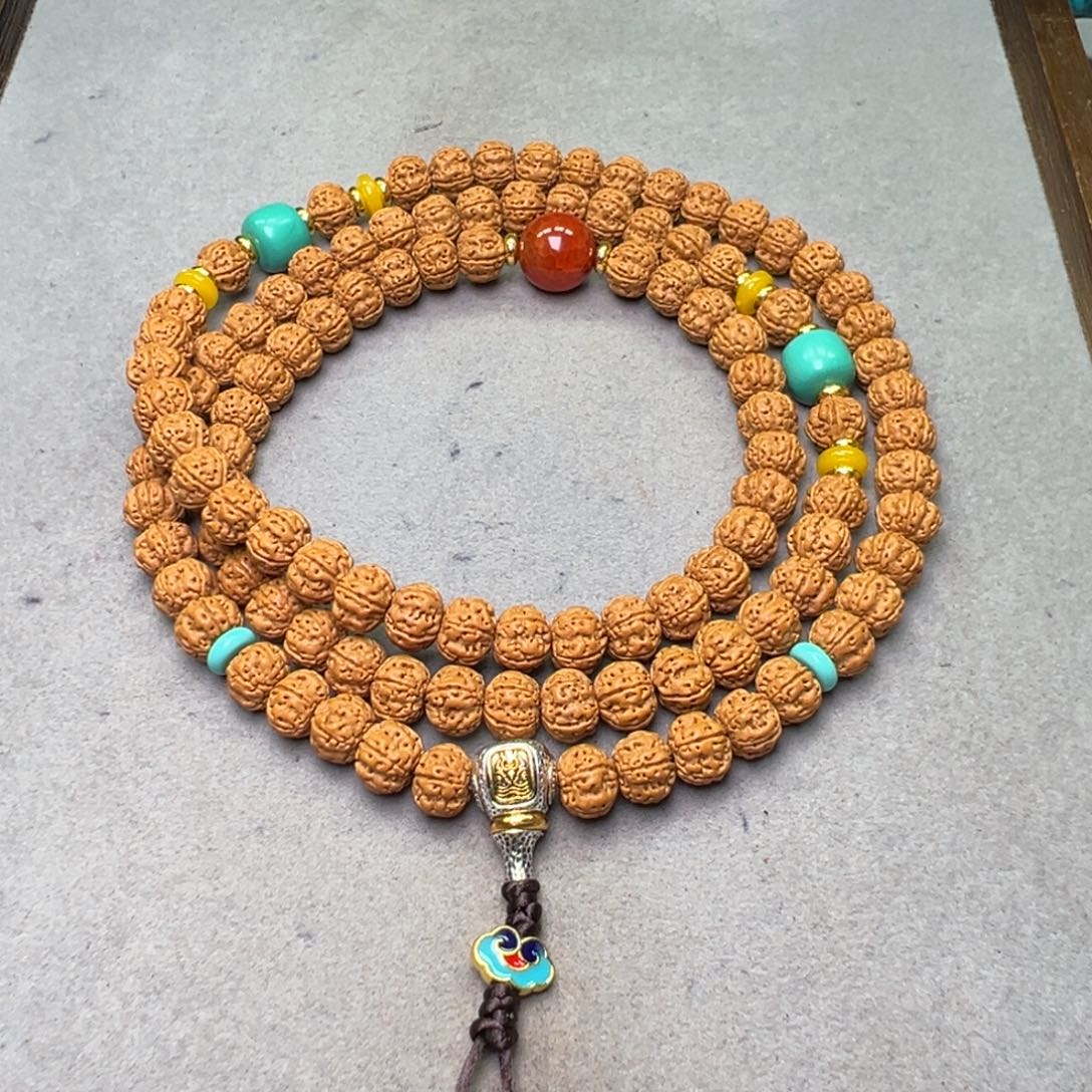 金刚菩提吊坠帝王花108