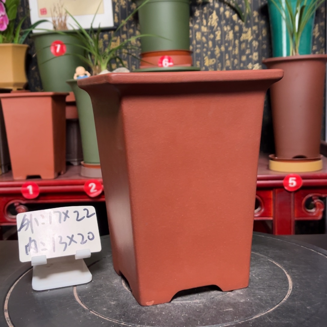 紫砂花盆紫砂花盆