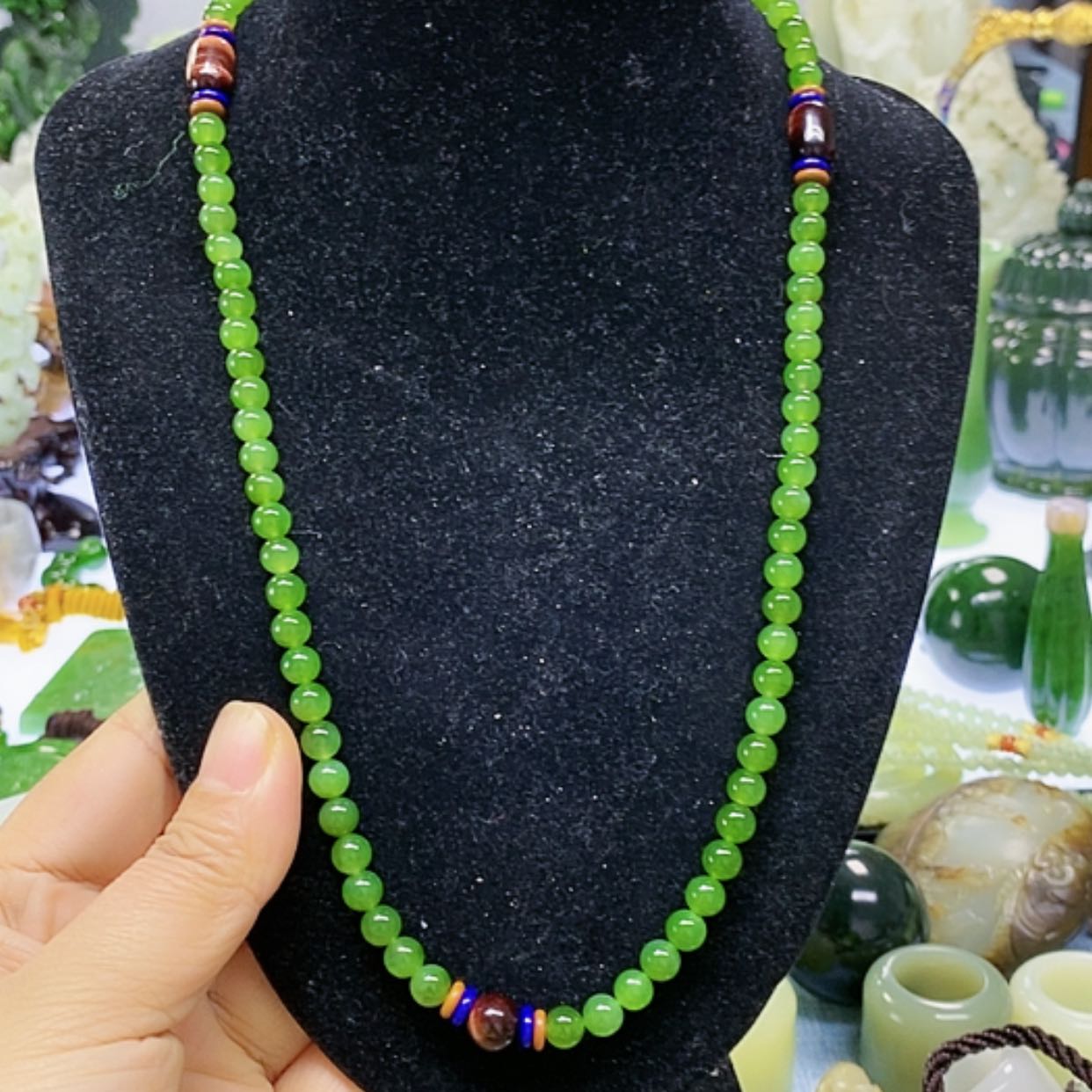 【闪购商品】和田玉（碧玉）挂件未镶嵌