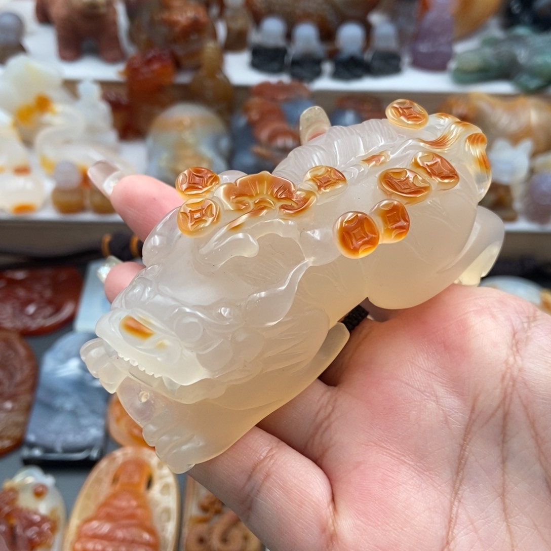 玛瑙/玉髓项链未镶嵌