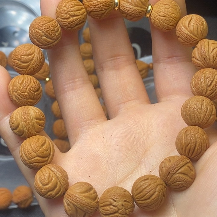 吊坠桃核秦岭山野生桃核