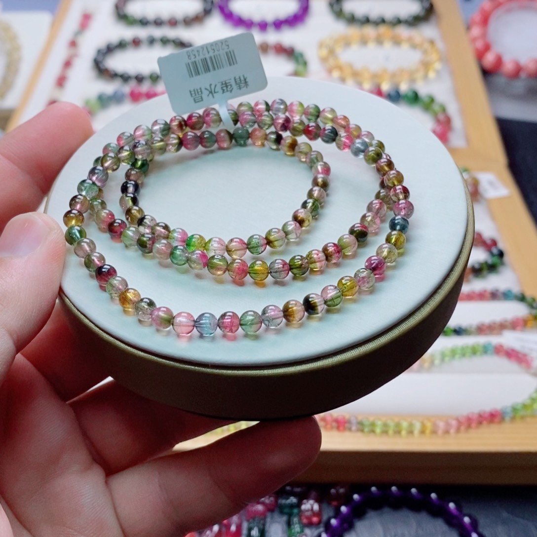 碧玺手链未镶嵌碧玺