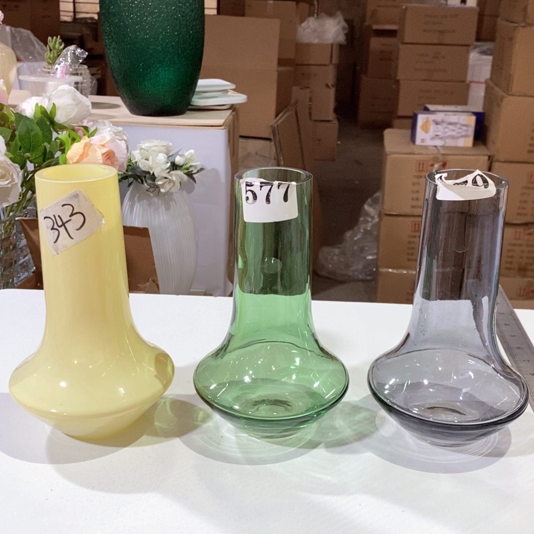 玻璃自选一个颜色备注高19玻璃花瓶嘎嘎好看玻璃花瓶