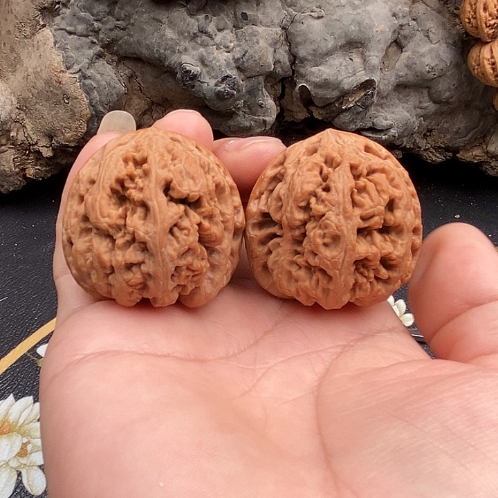 骏***博把件文玩核桃大粗筋精修