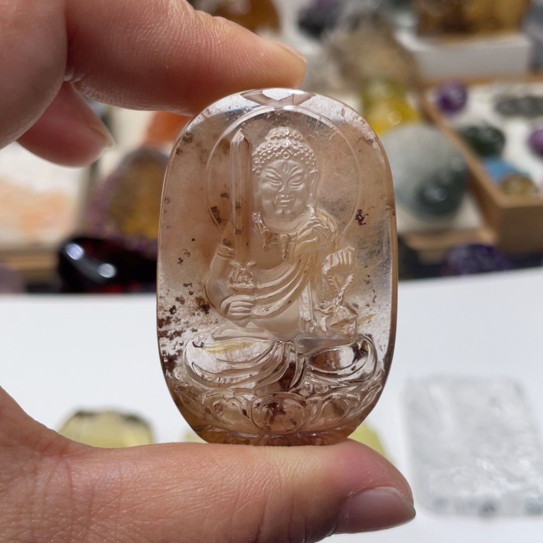 水晶颈饰未镶嵌定制