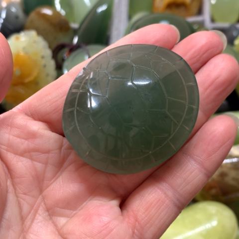 蛇纹石玉未镶嵌手把件