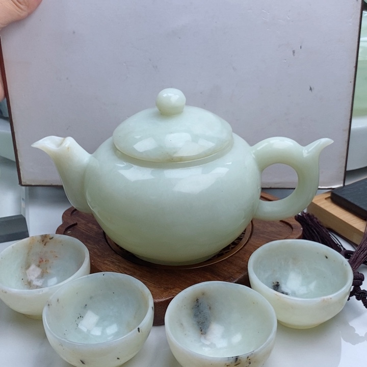 岫玉四大名玉摆件未镶嵌