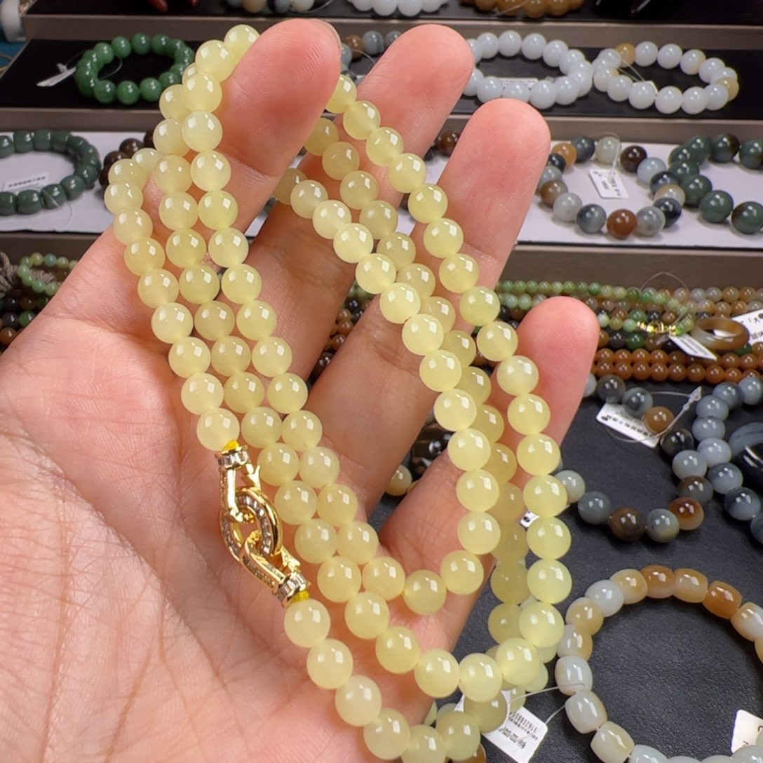 和田玉手链未镶嵌