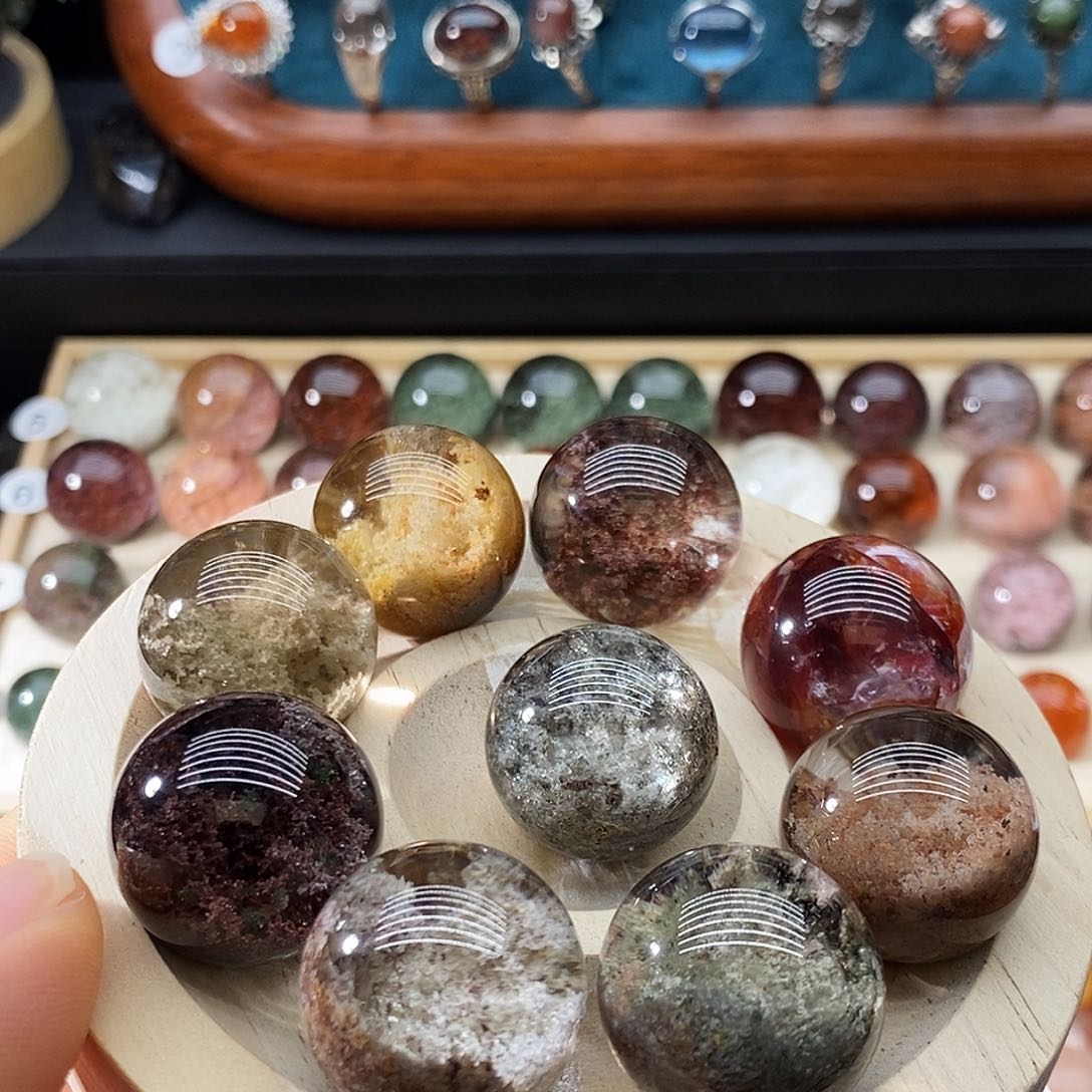 水晶珠宝半成品未镶嵌定制卡22