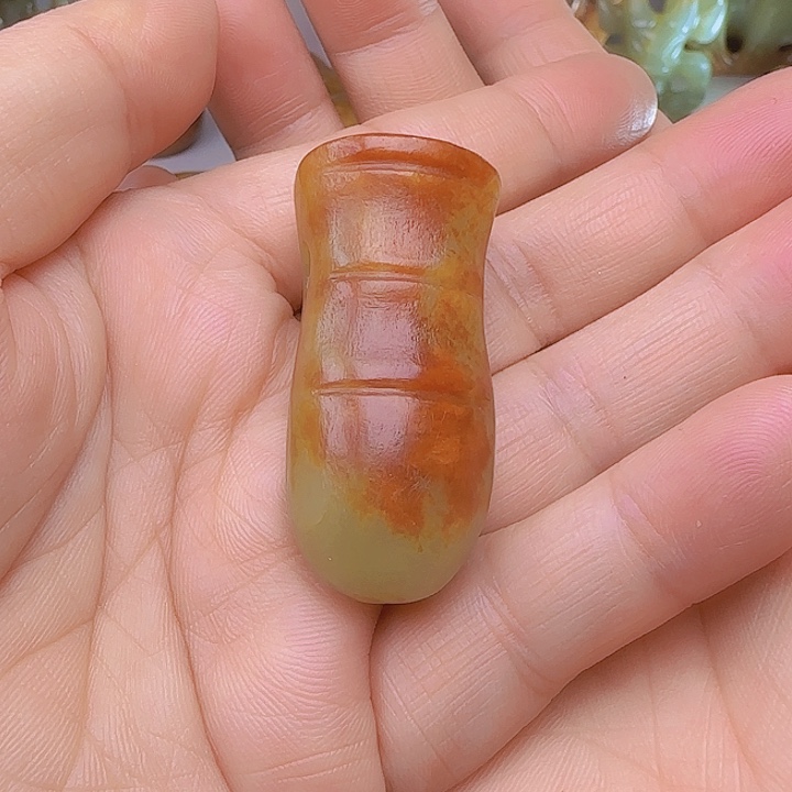 和田玉吊坠(不含链)未镶嵌