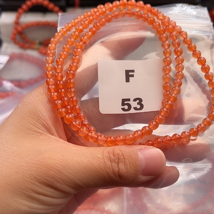 南红玛瑙未镶嵌多样性发货默认微瑕称重4mm