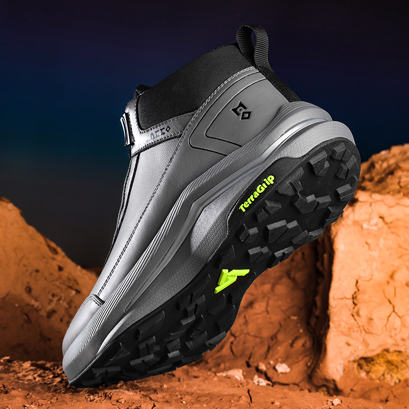 【靠谱的杰哥专属】曼克全真皮防水防滑耐磨保暖运动鞋男鞋21703