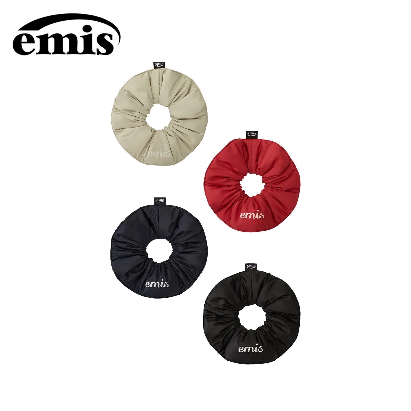 emis发圈云朵发圈女韩系时尚发饰头绳丸子头头饰【emis】