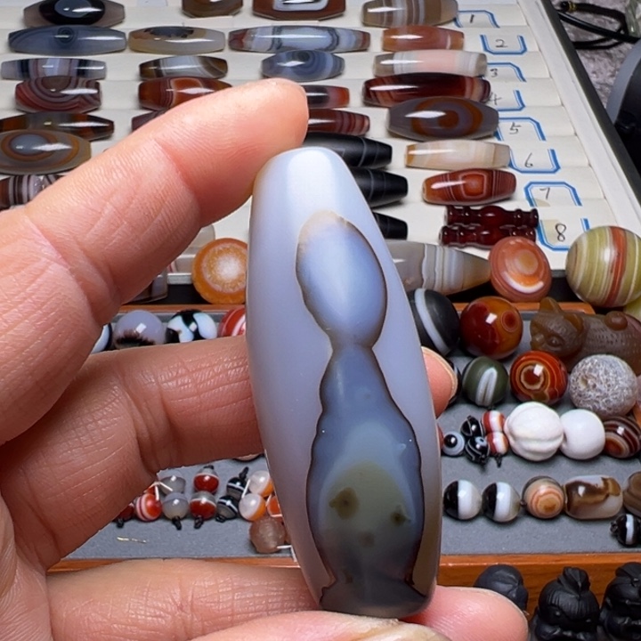 玛瑙/玉髓吊坠(不含链)未镶嵌