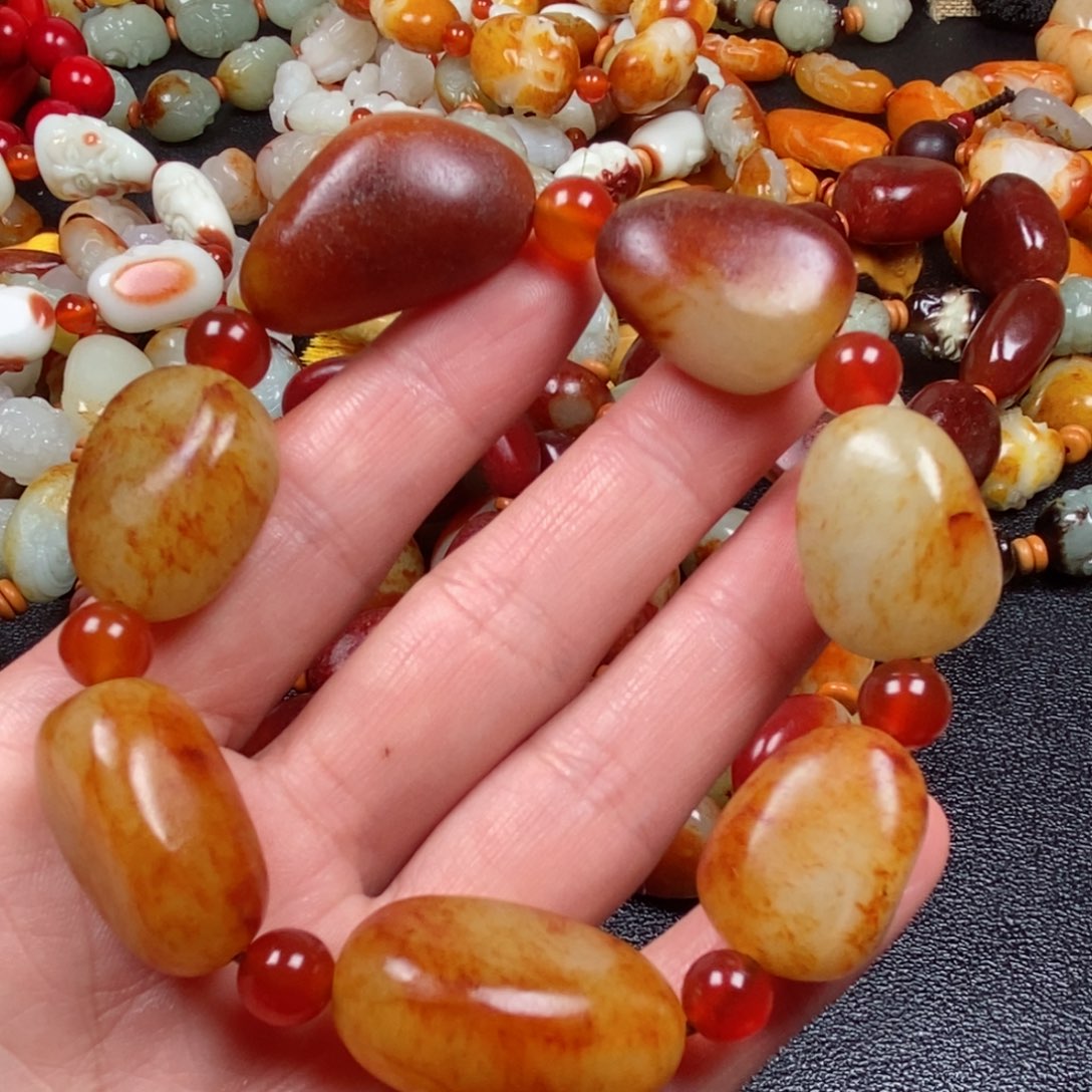 和田玉手链未镶嵌