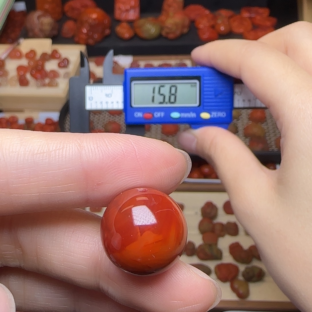 南红玛瑙未镶嵌吊坠(不含链)