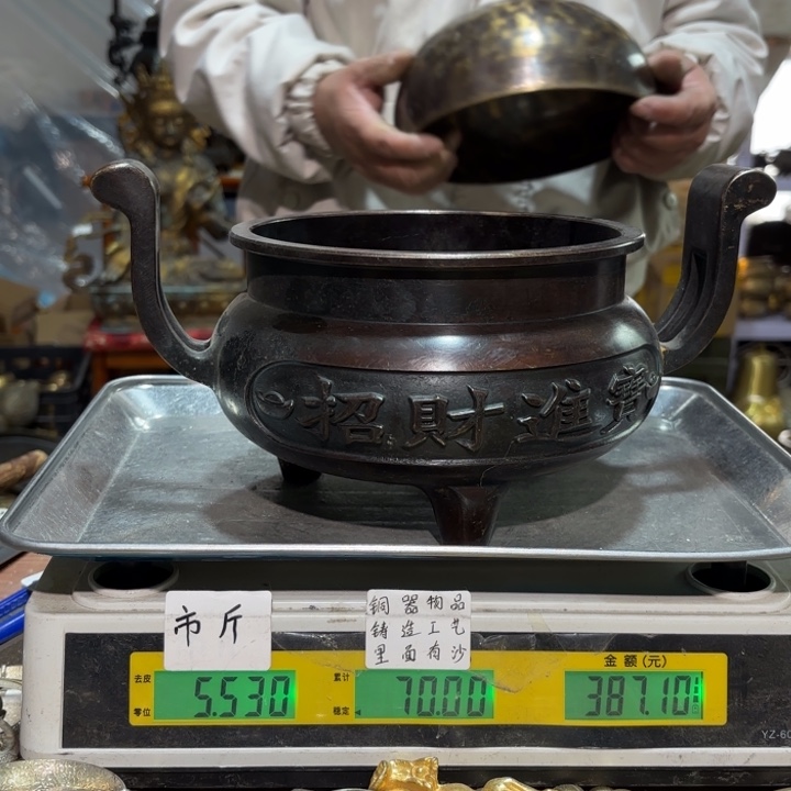 587 铜器物品理性消费