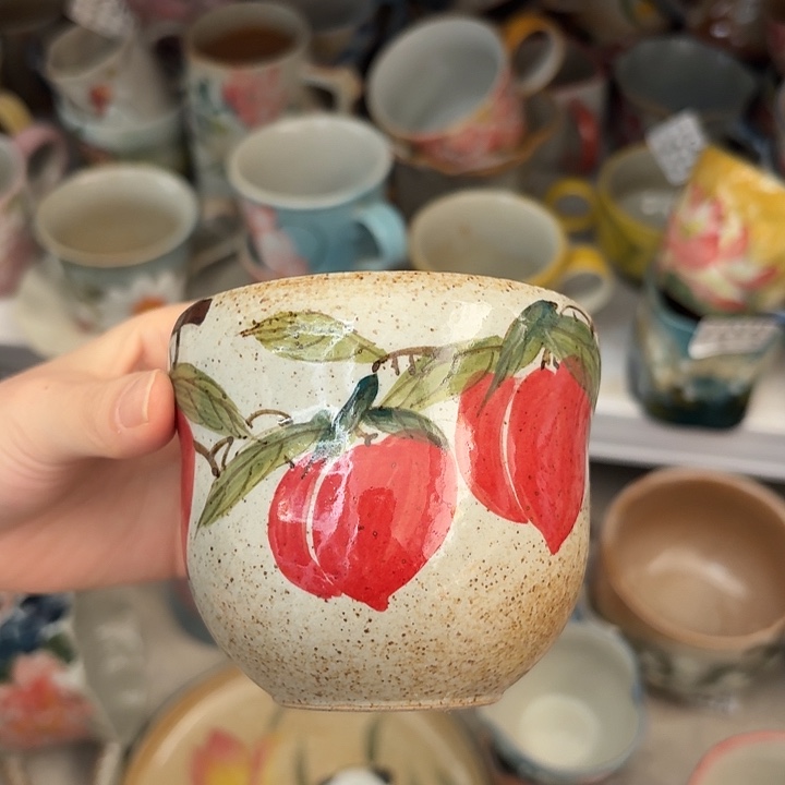 杯景德镇釉下五彩手绘