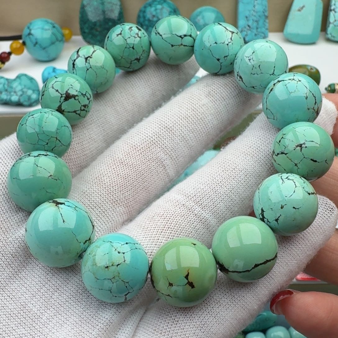 绿松石珠宝奇石未镶嵌