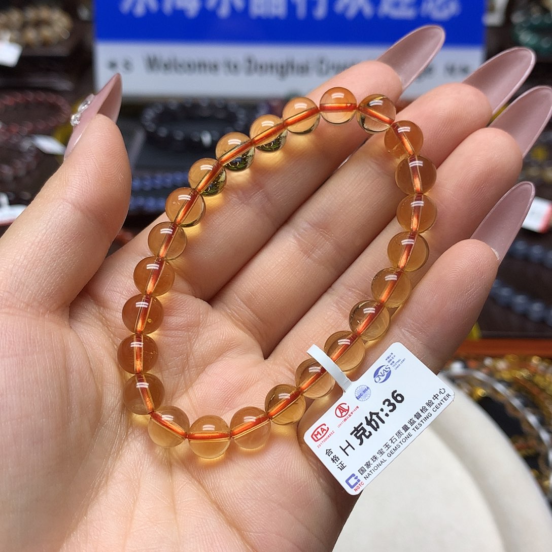 水晶手链未镶嵌手链