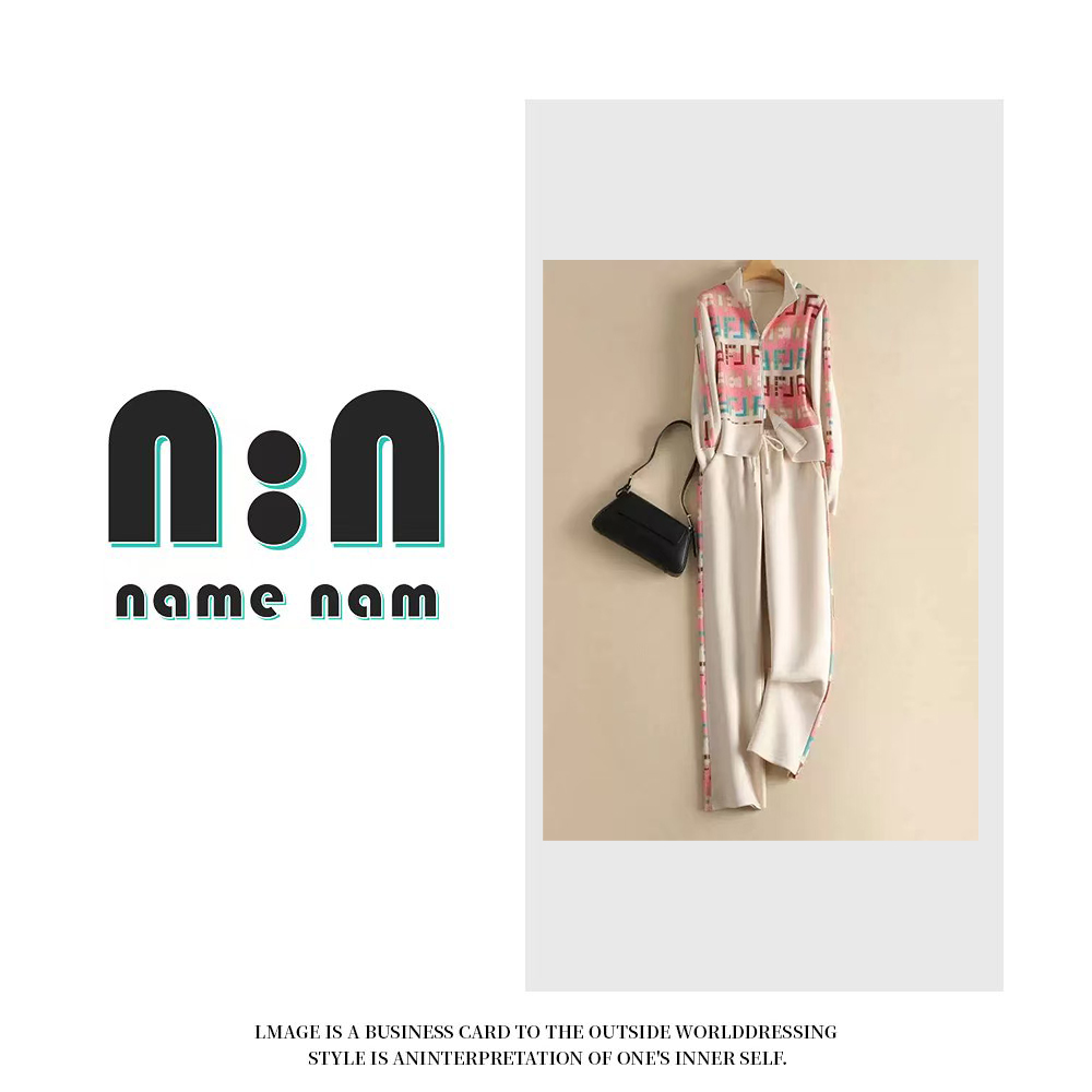 G字母休闲卫衣外套直筒裤运动套装两件套5107