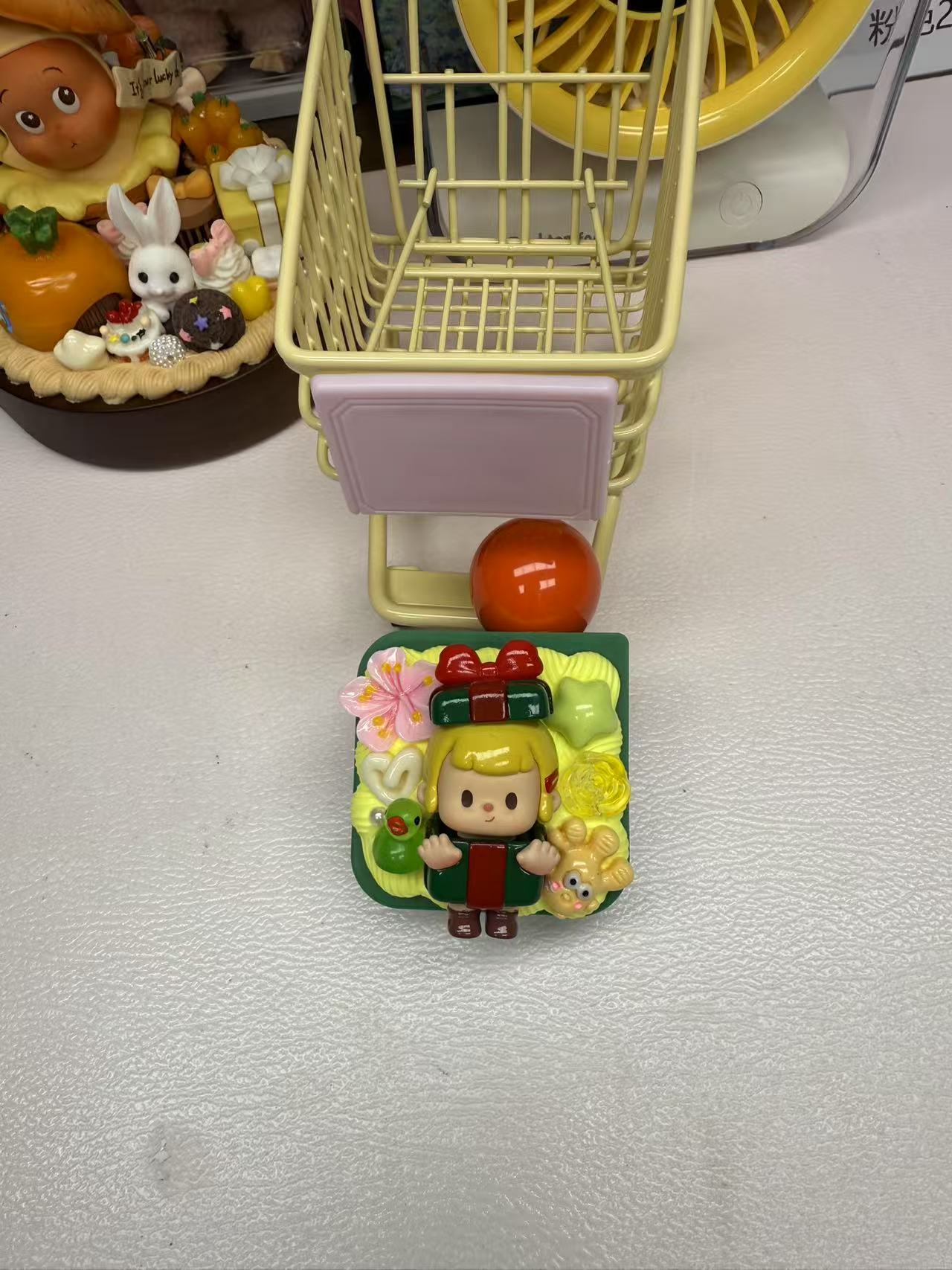 （直播拆）正版植物奶油胶喷雾创意摆件