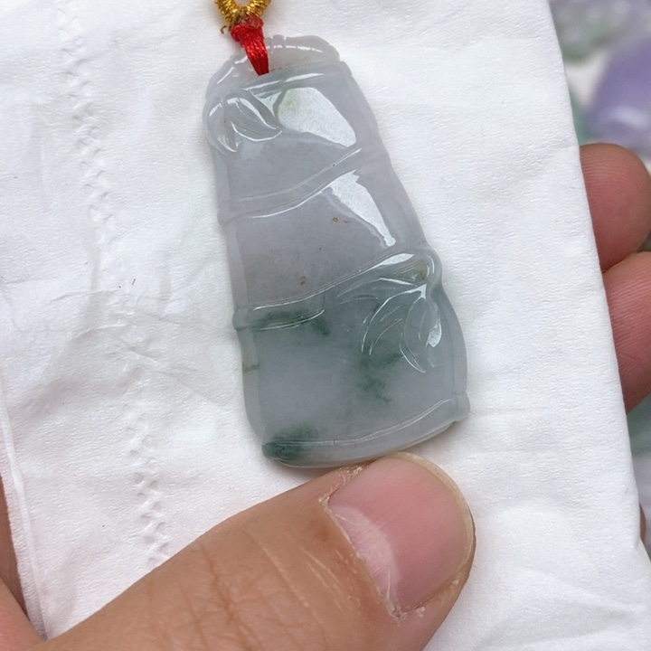 翡翠未镶嵌颈饰天然缅甸翡翠