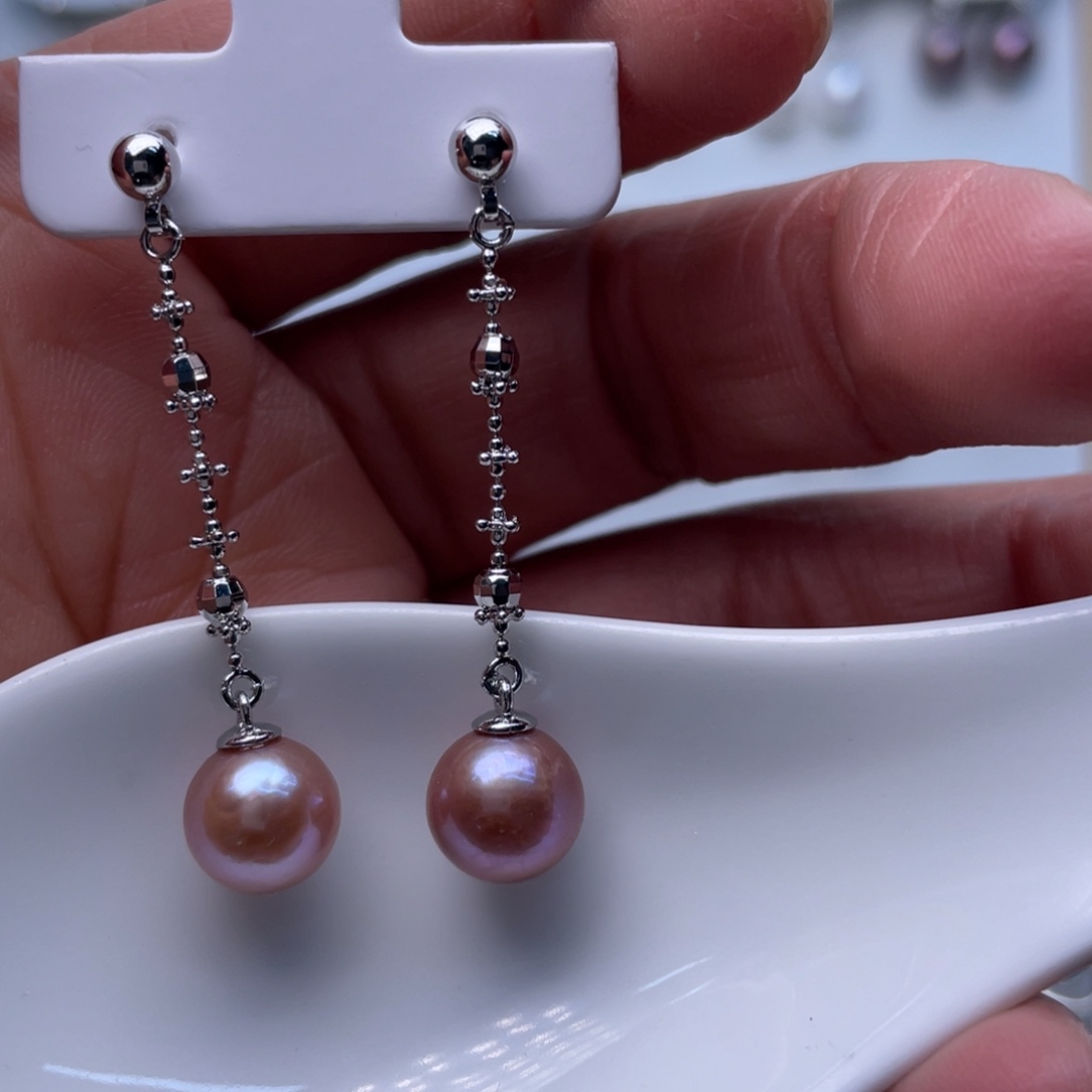 未镶嵌耳饰淡水珍珠