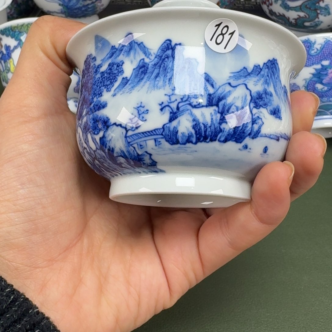 沙沙手工手绘茶具181