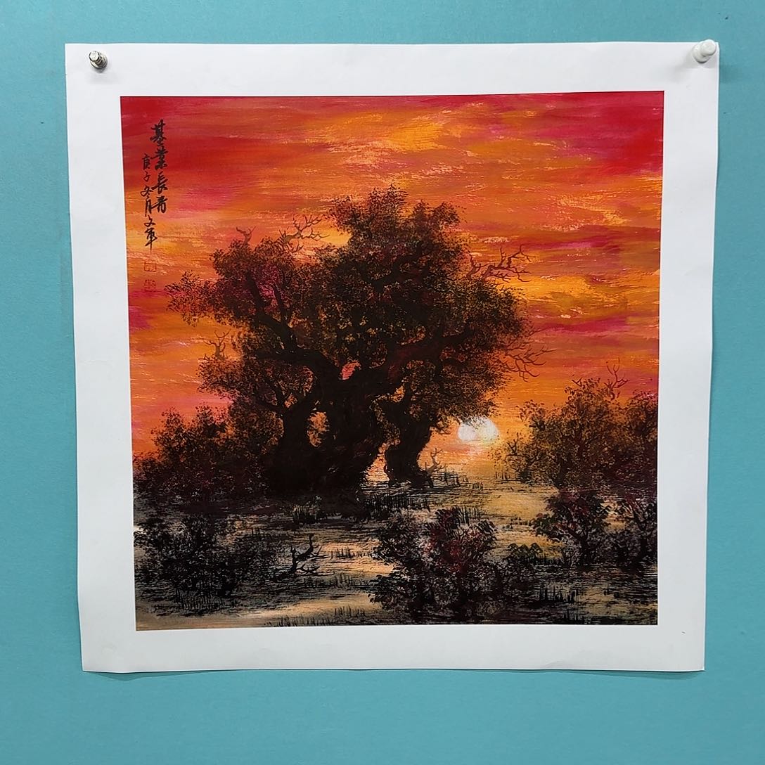 国画国画艺术纯手绘作品