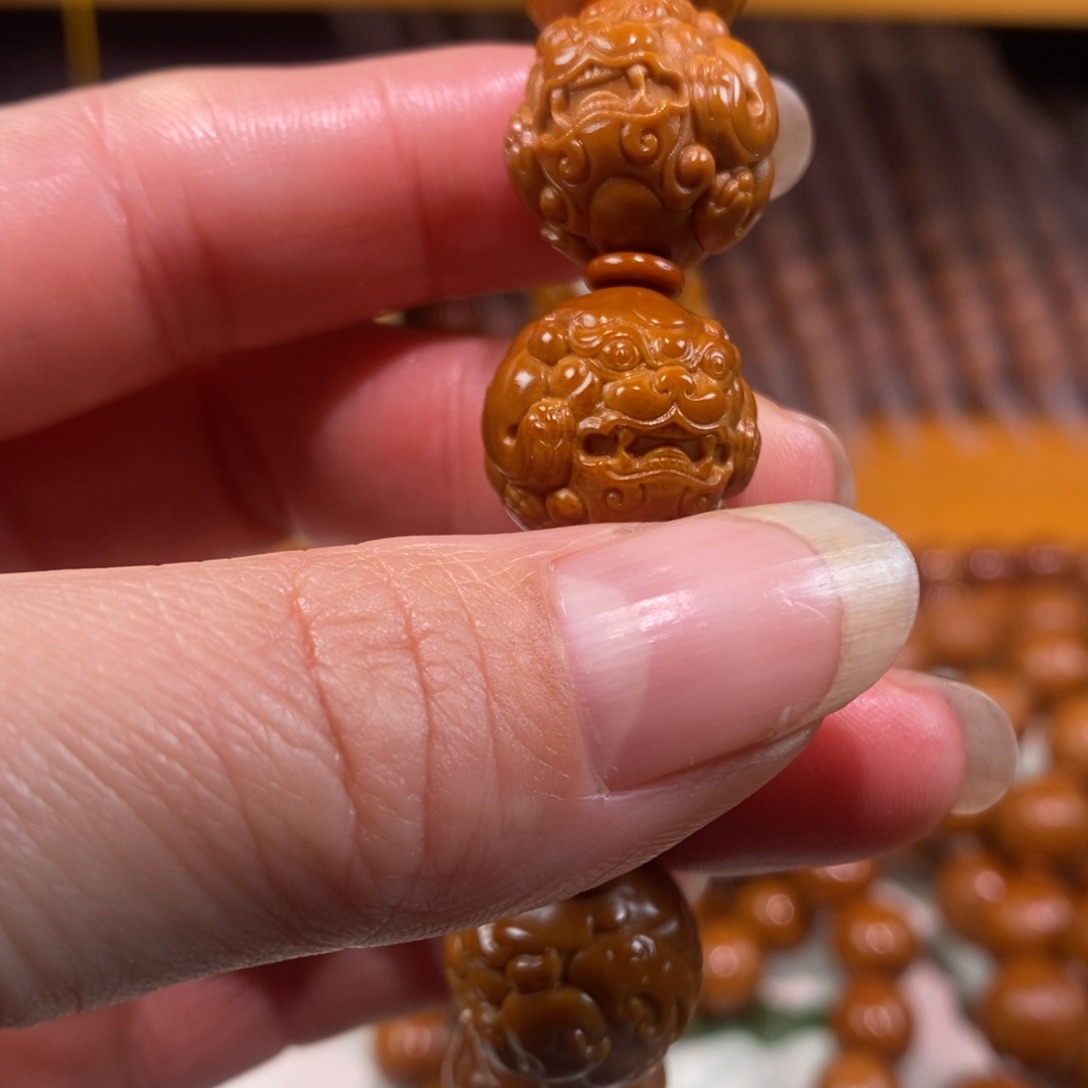 手串/手链橄榄核海**界貔貅1.7