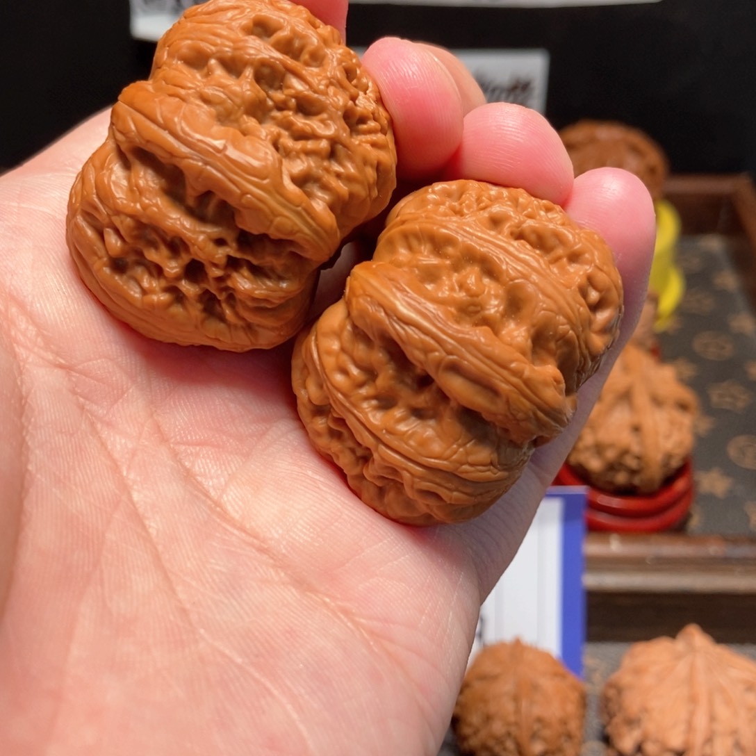 吊坠文玩核桃元宝42尺4