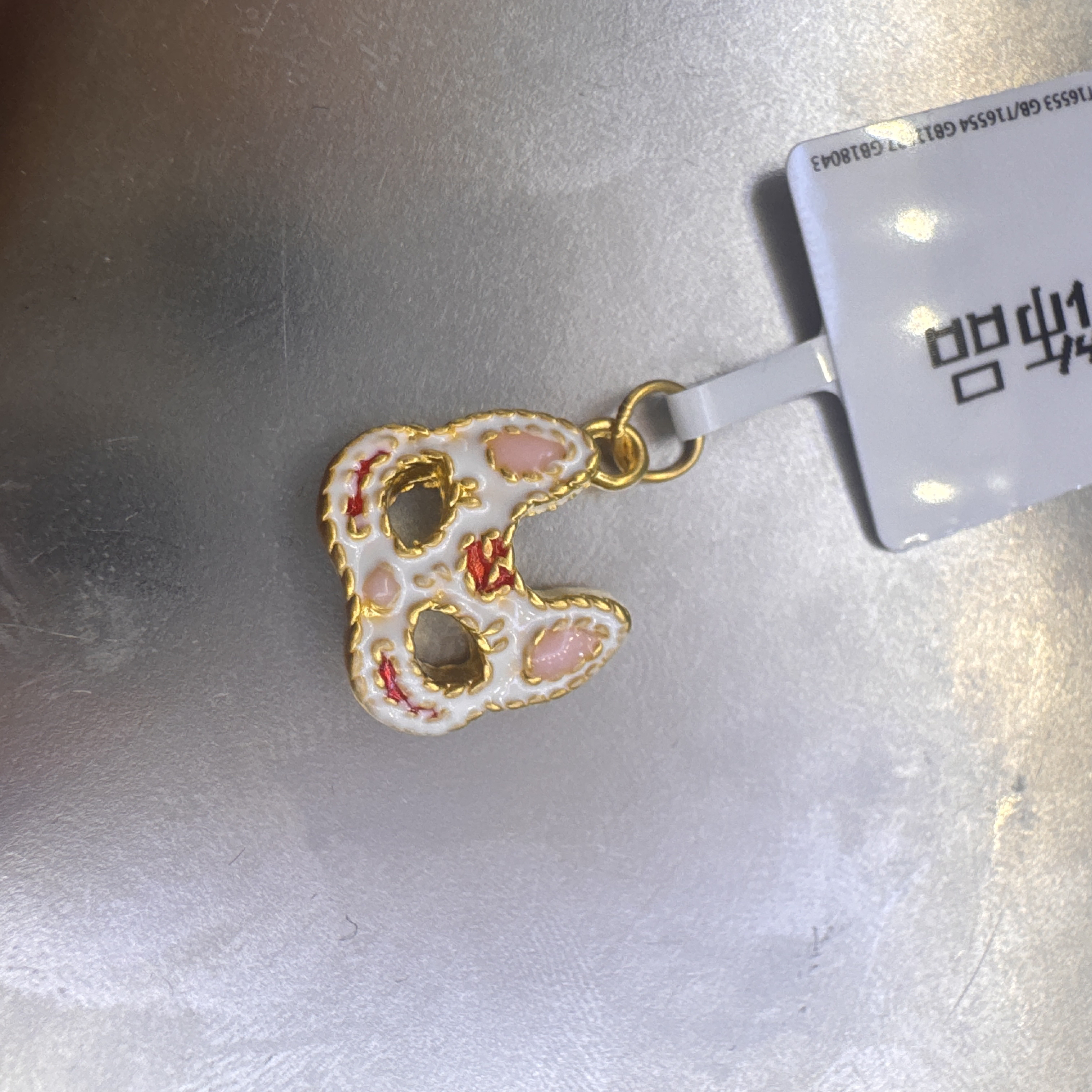 【莹莹专享】足金999 多彩狐狸面具 ZP 0.32 纳金添福