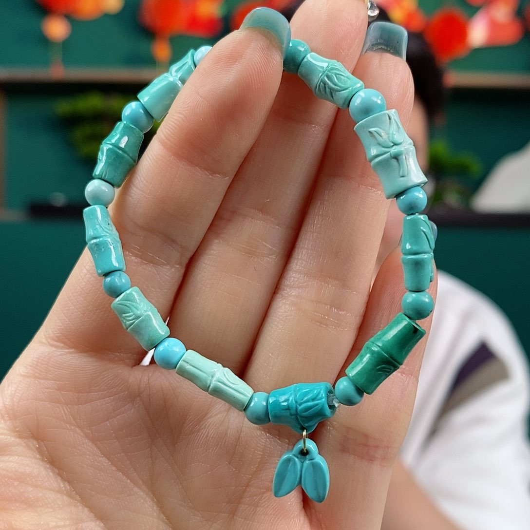 绿松石珠宝奇石未镶嵌