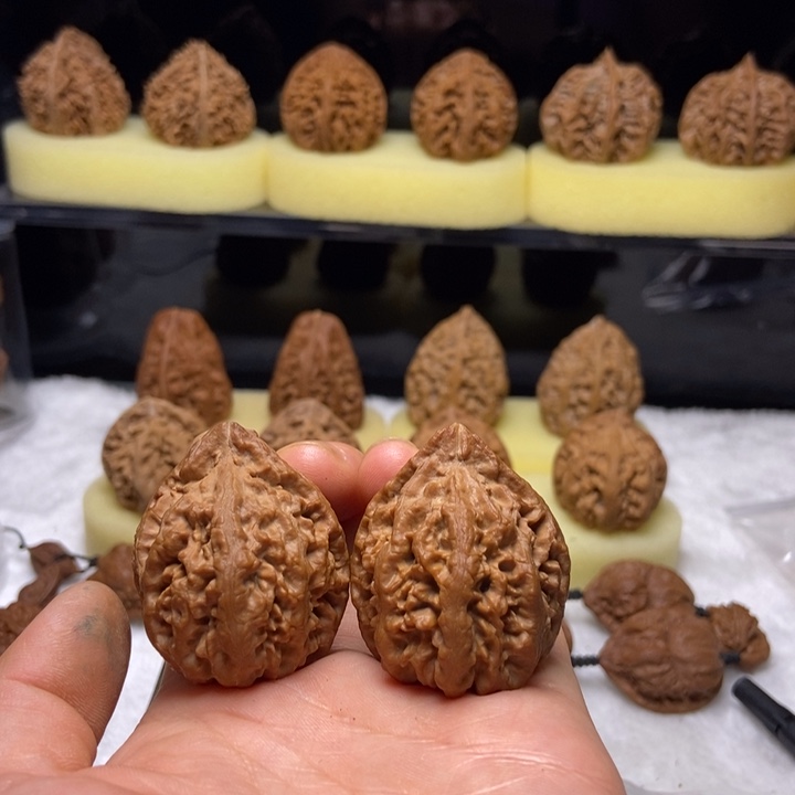 把件文玩核桃13号车