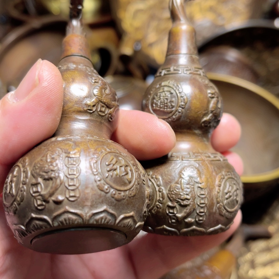 铜器摆件小老弟专属链接