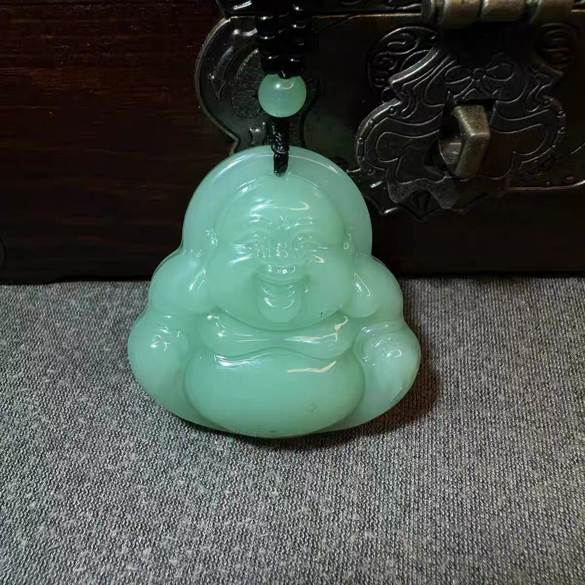 【老总专属】国风弥勒佛公吊坠