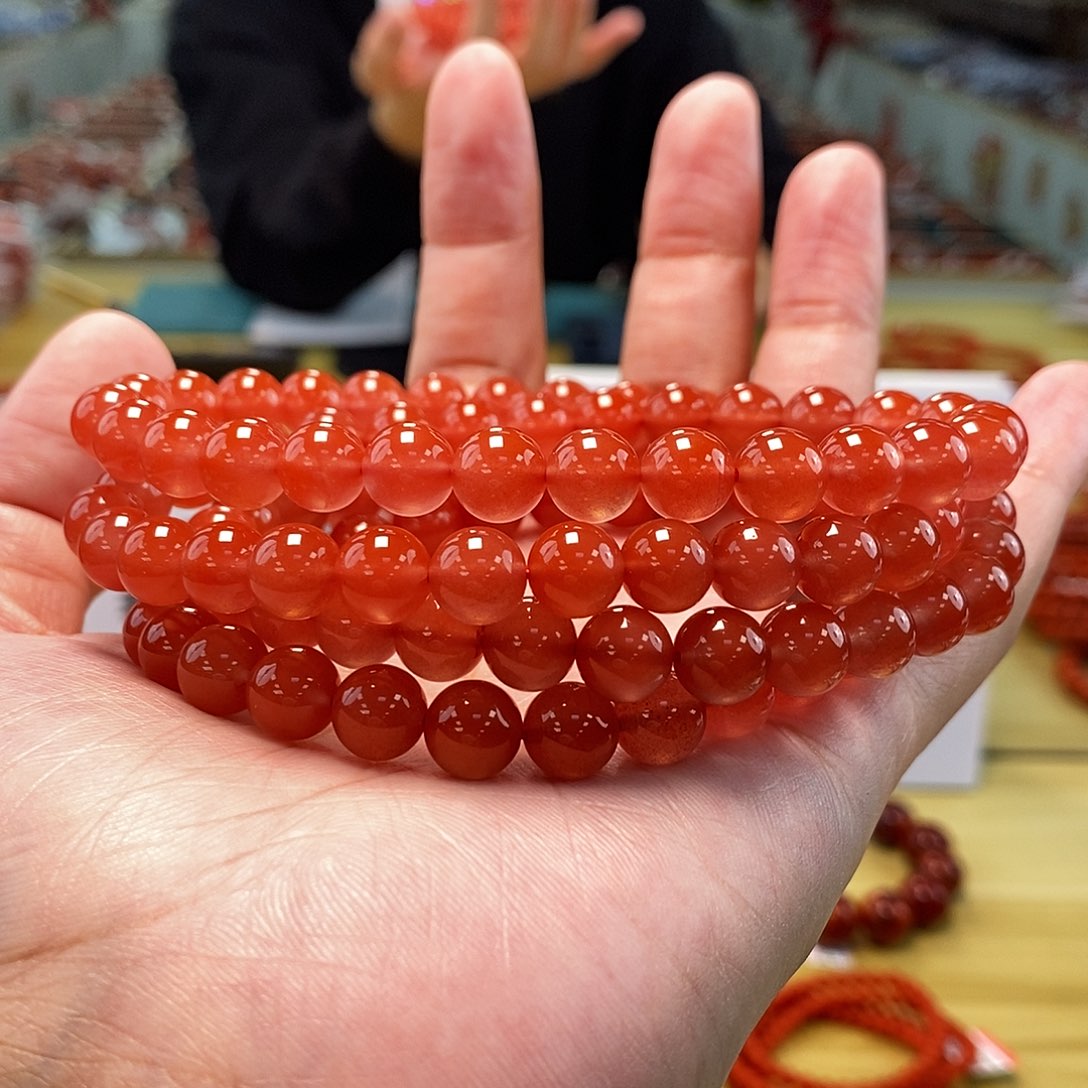 南红玛瑙8.5mm（多样性发一）未镶嵌