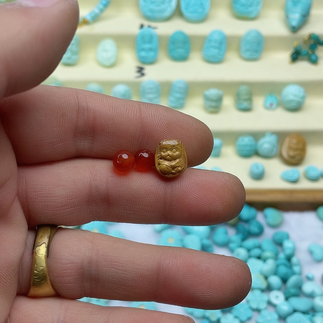 南红玛瑙颈饰未镶嵌140