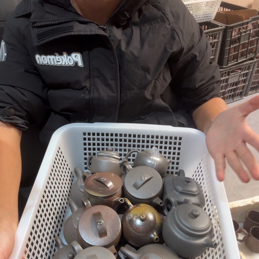 紫砂茶壶原矿原石的制作方法