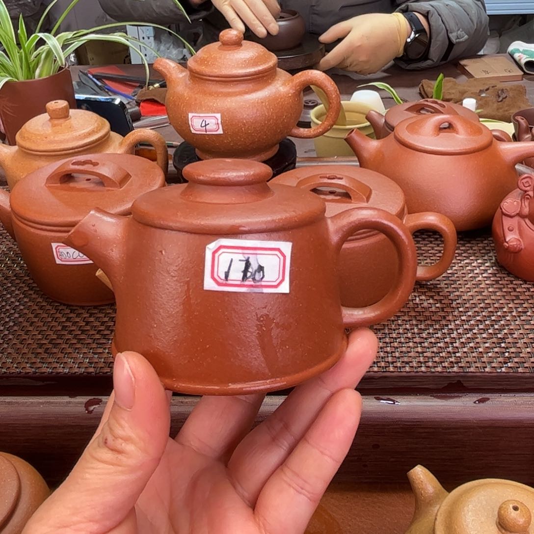 紫砂茶壶恒古110cc宜兴紫砂