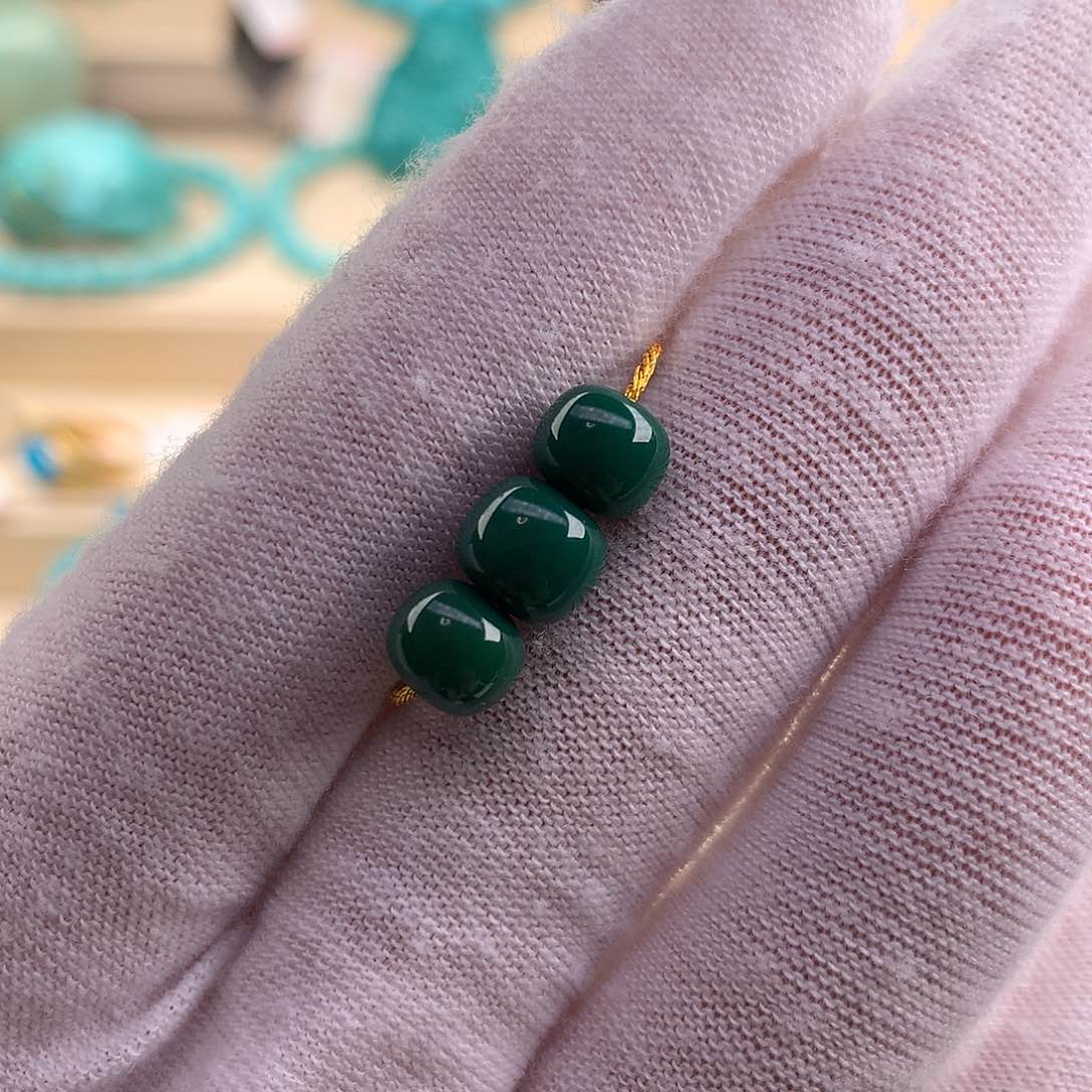 绿松石珠宝奇石未镶嵌6.7～7.3