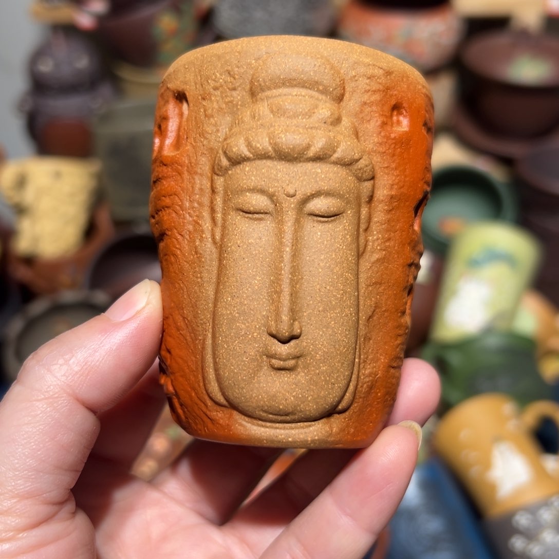 紫砂茶杯宜兴紫砂主人杯