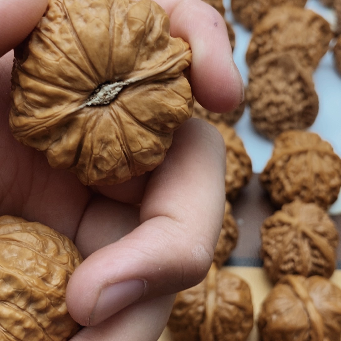 文玩核桃把件用****7南瓜